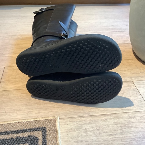 SHAPEN GLAM LEATHER BAREFOOT RIDING BOOT 8 - Picture 3 of 9